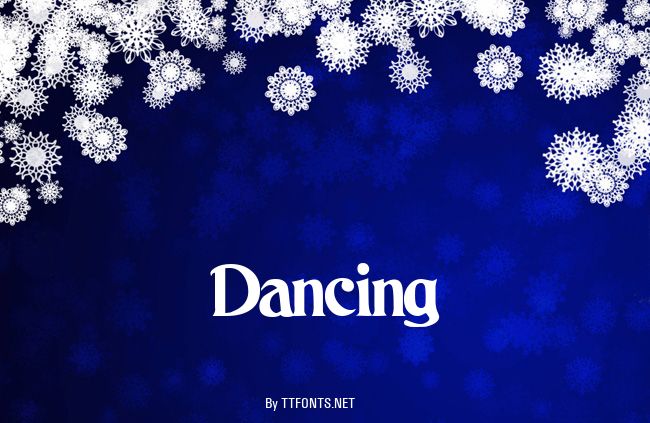 Dancing example
