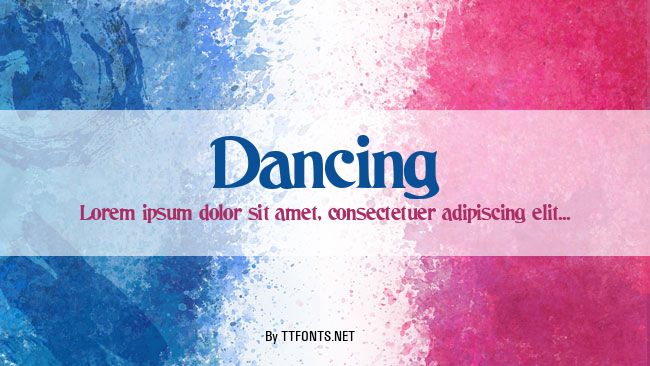 Dancing example