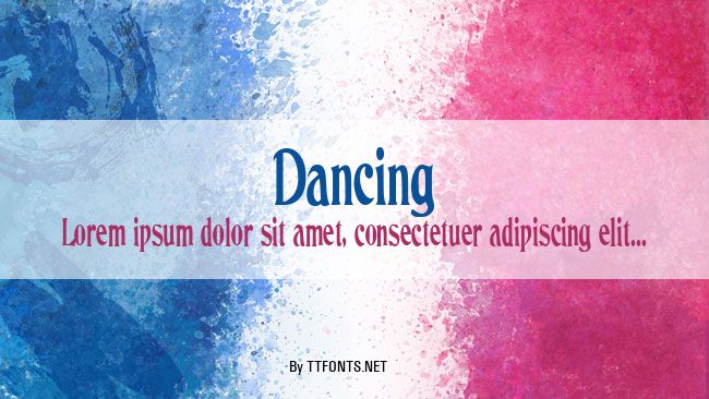 Dancing example