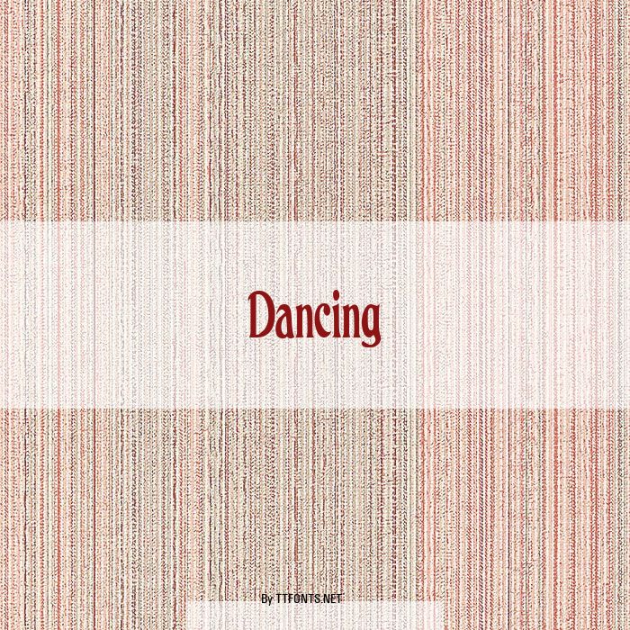 Dancing example