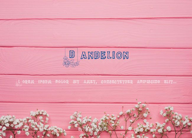 Dandelion example