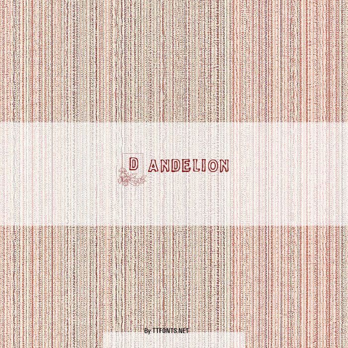 Dandelion example