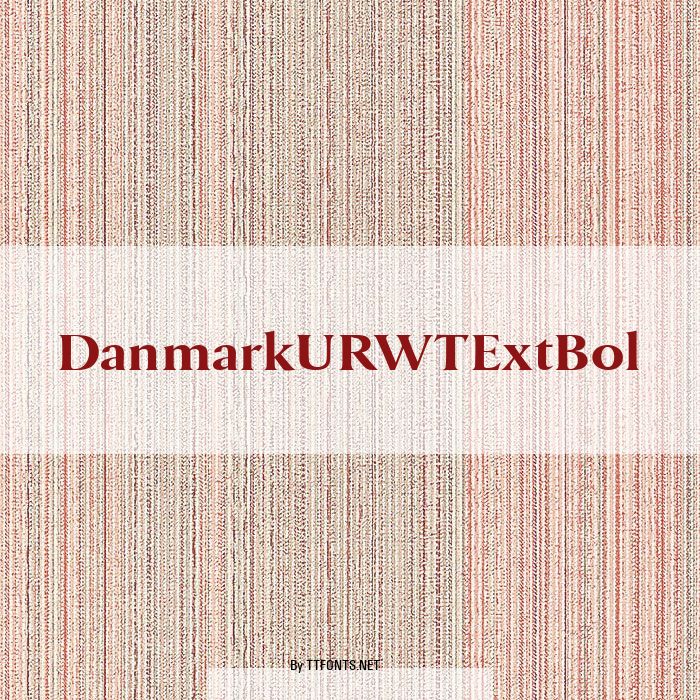 DanmarkURWTExtBol example