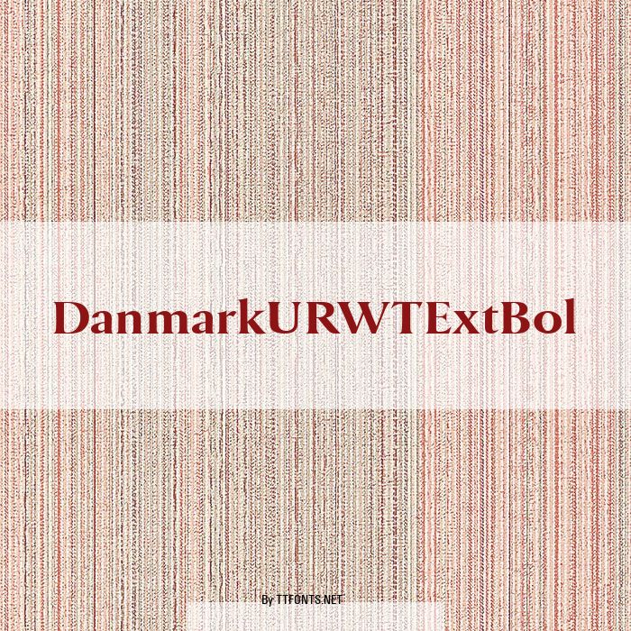 DanmarkURWTExtBol example