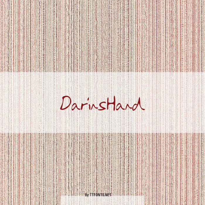 DarinsHand example