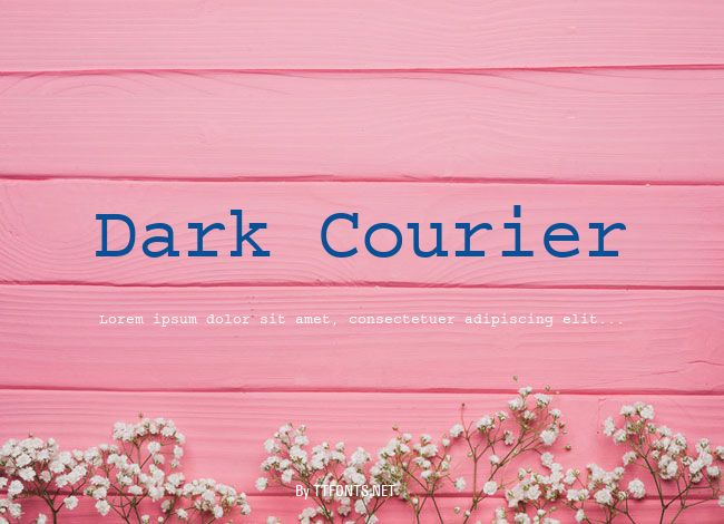 Dark Courier example