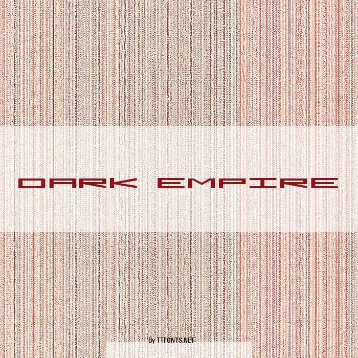 Dark Empire example