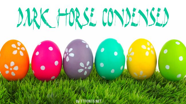 Dark Horse Condensed example