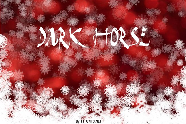 Dark Horse example