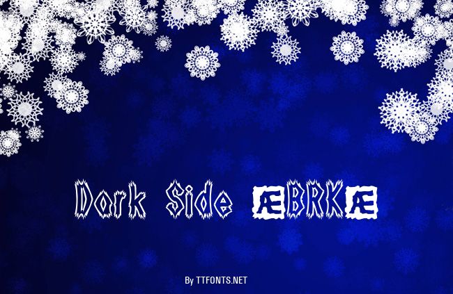 Dark Side (BRK) example