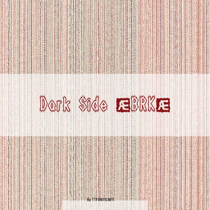 Dark Side (BRK) example