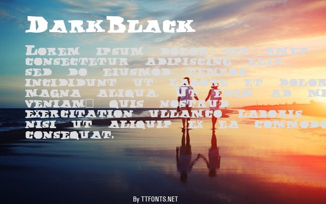 DarkBlack example