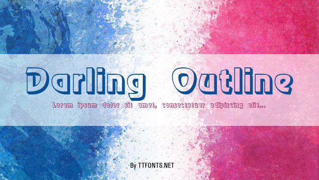 Darling Outline example