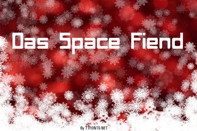 Das Space Fiend example