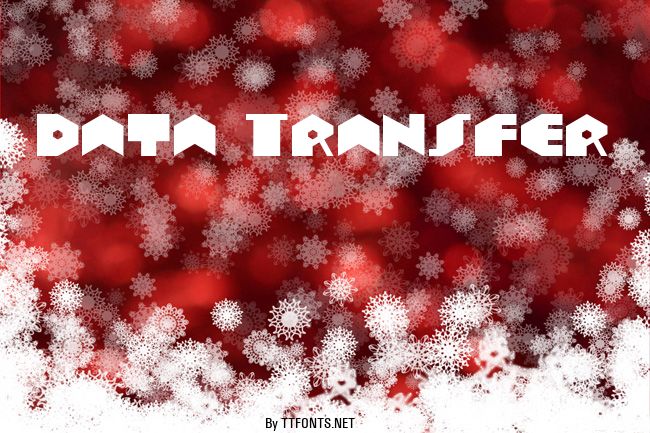 Data Transfer example