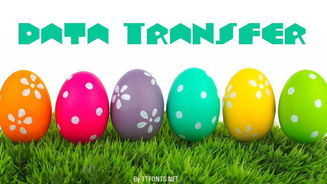 Data Transfer example