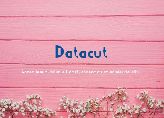 Datacut example
