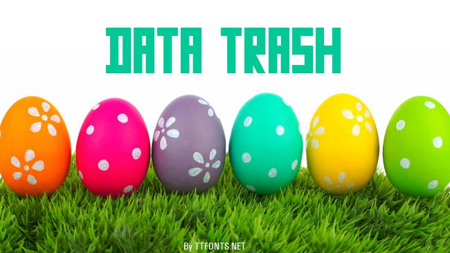 Data Trash example