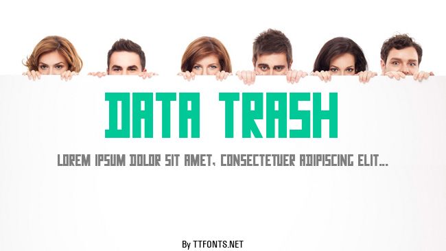 Data Trash example