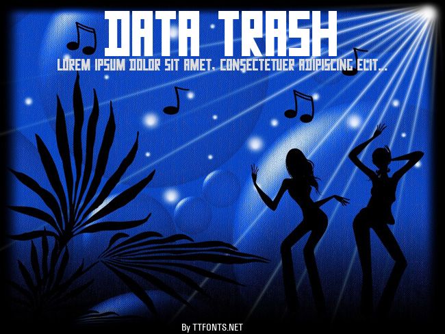Data Trash example
