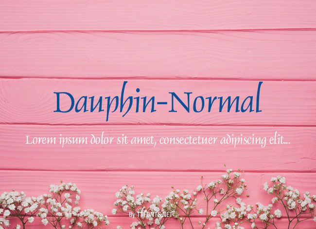 Dauphin-Normal example