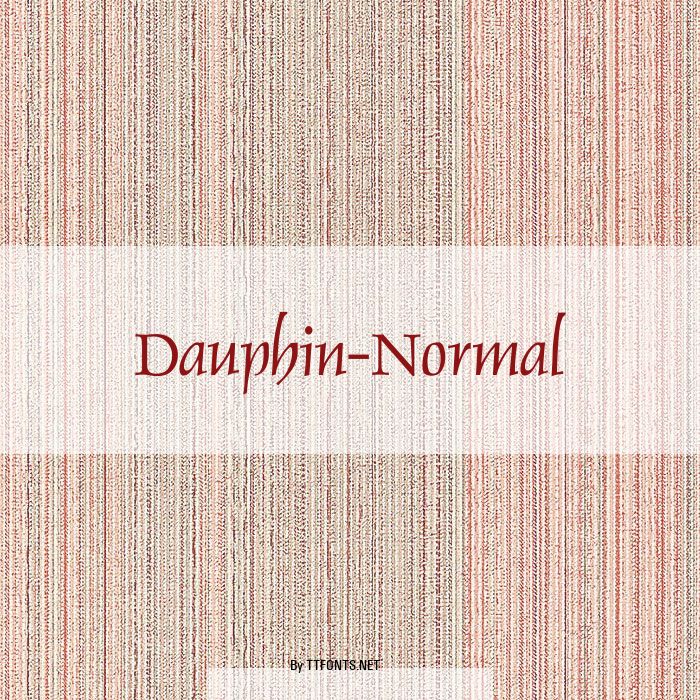 Dauphin-Normal example