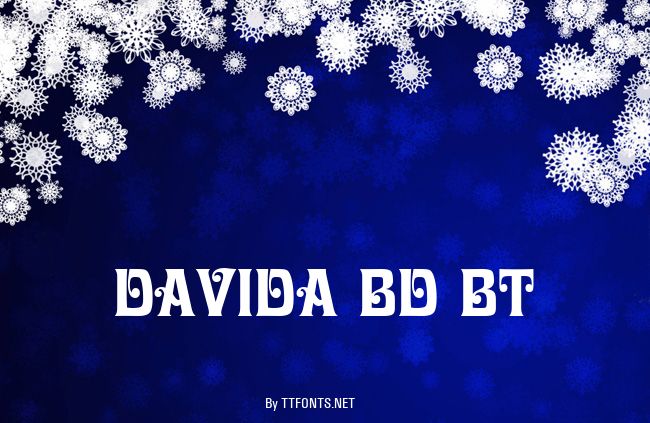 Davida Bd BT example