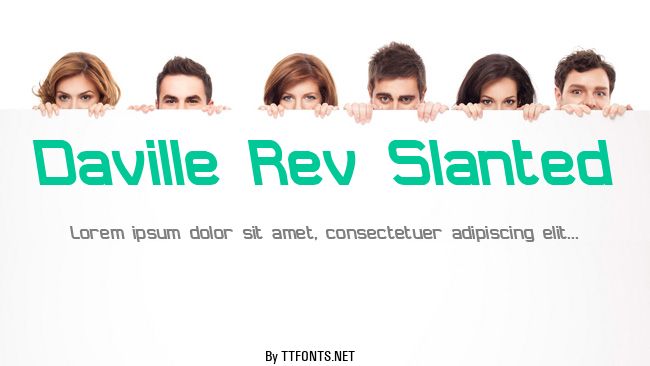 Daville Rev Slanted example