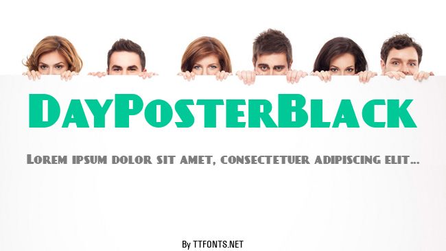 DayPosterBlack example