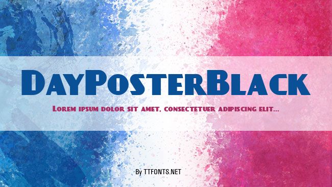 DayPosterBlack example