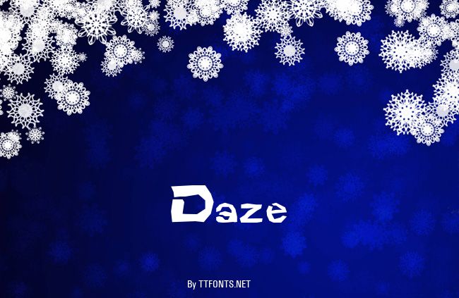 Daze example