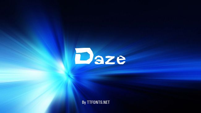 Daze example