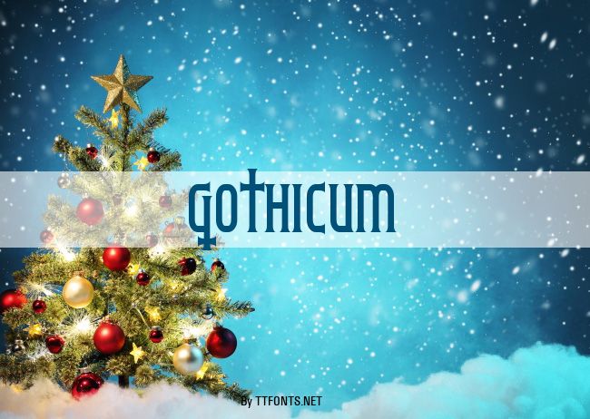 Gothicum example