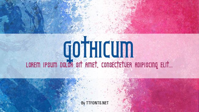 Gothicum example