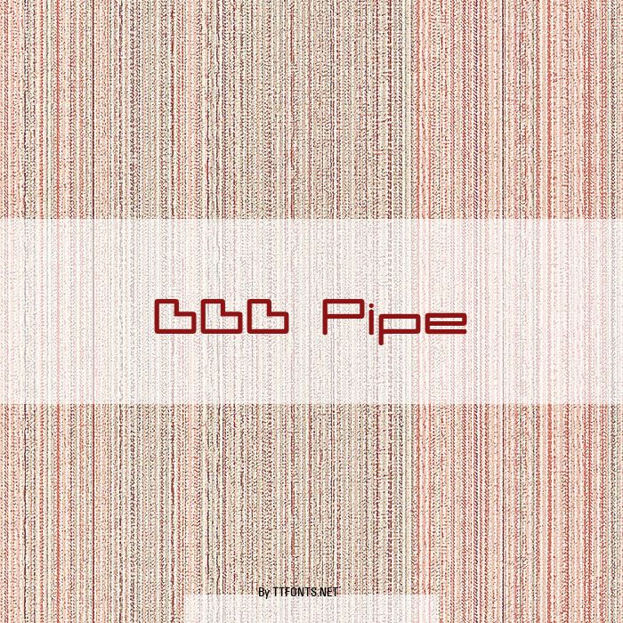 DDD Pipe example