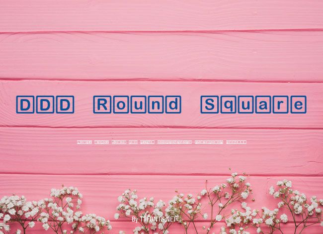 DDD Round Square example