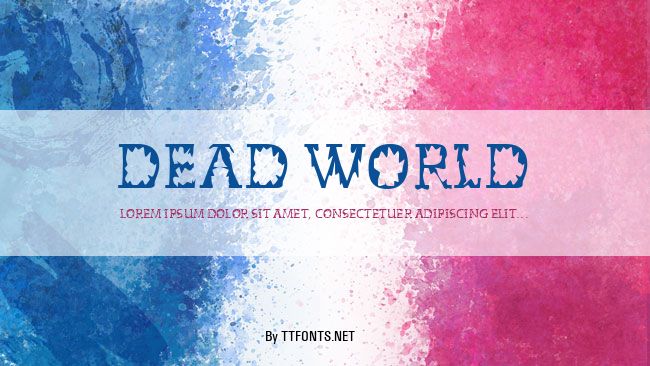 Dead World example