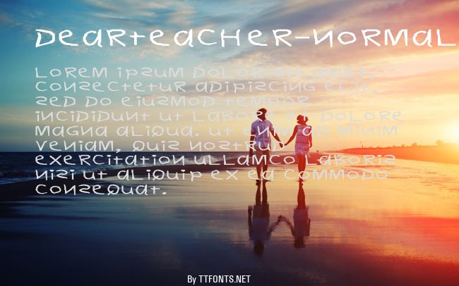 DearTeacher-Normal Ex example