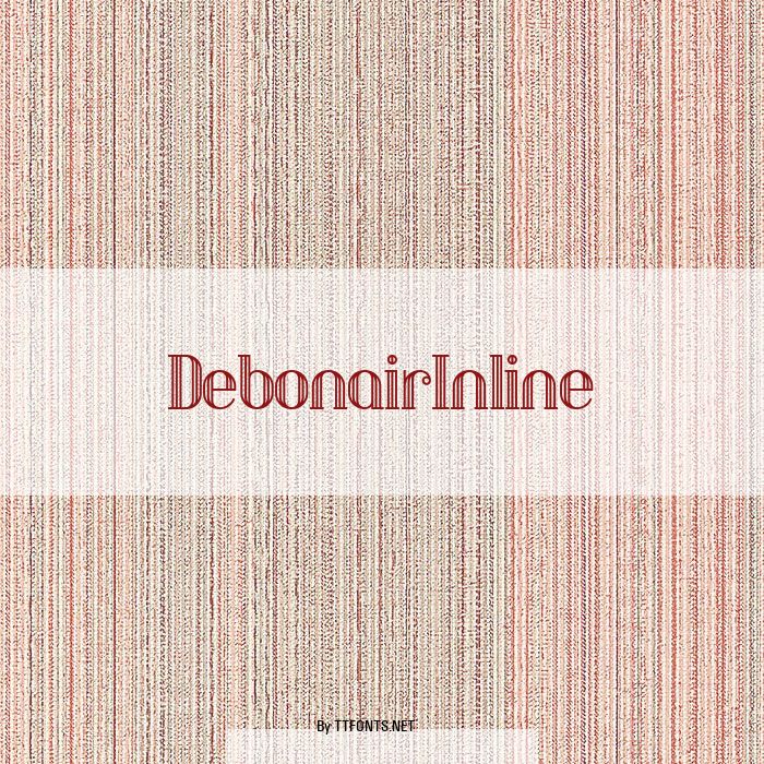 DebonairInline example