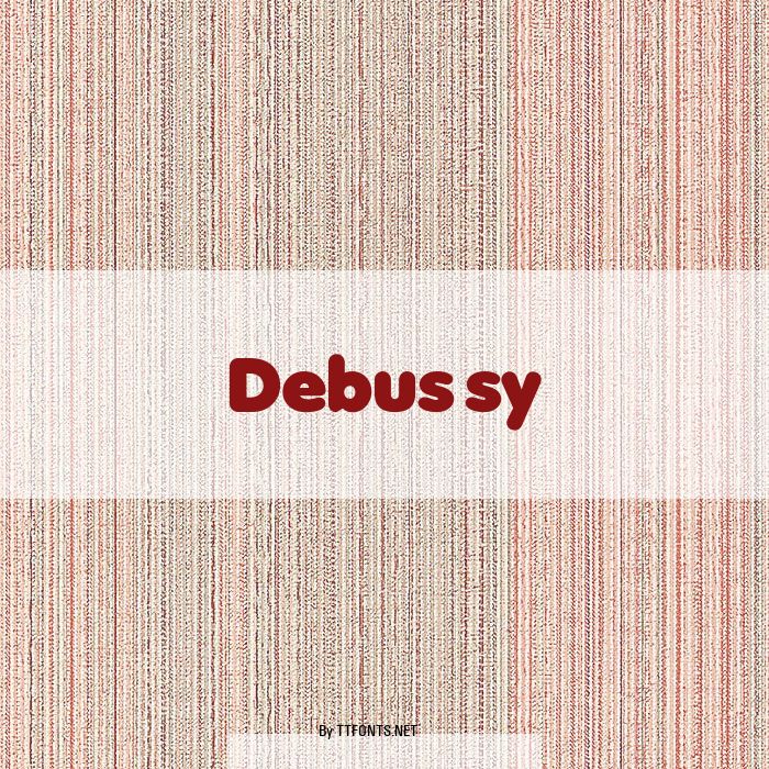 Debussy example