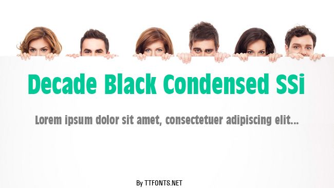 Decade Black Condensed SSi example