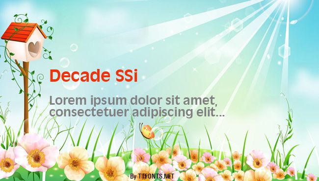 Decade SSi example