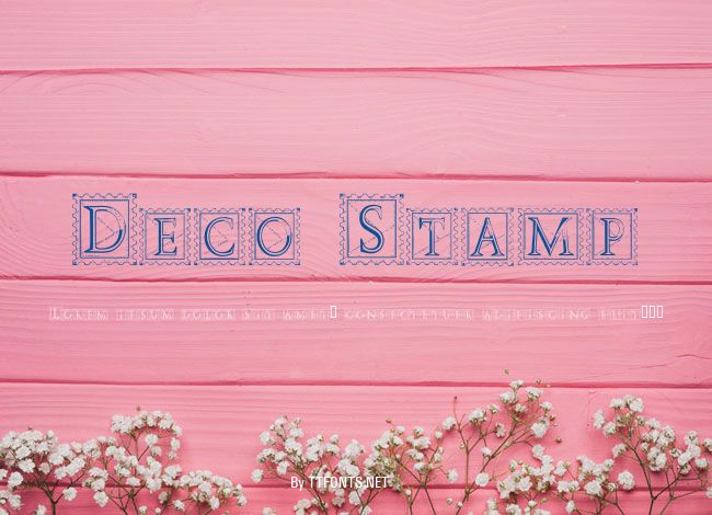 Deco Stamp example