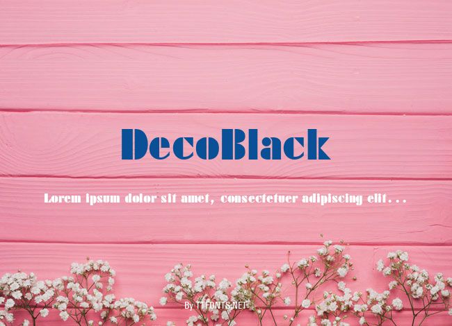 DecoBlack example