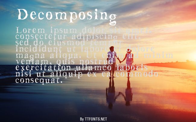 Decomposing example