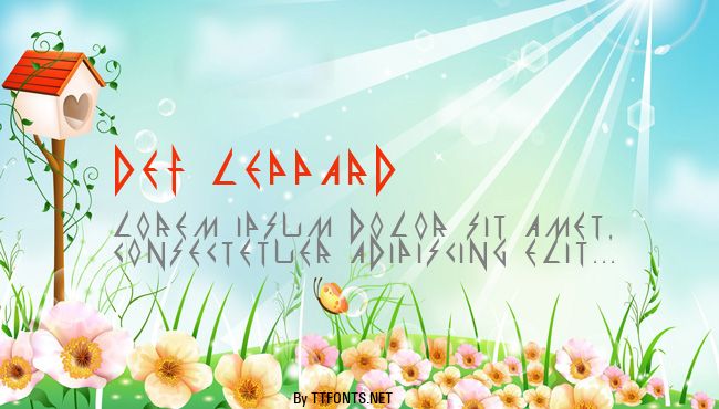 Def Leppard example