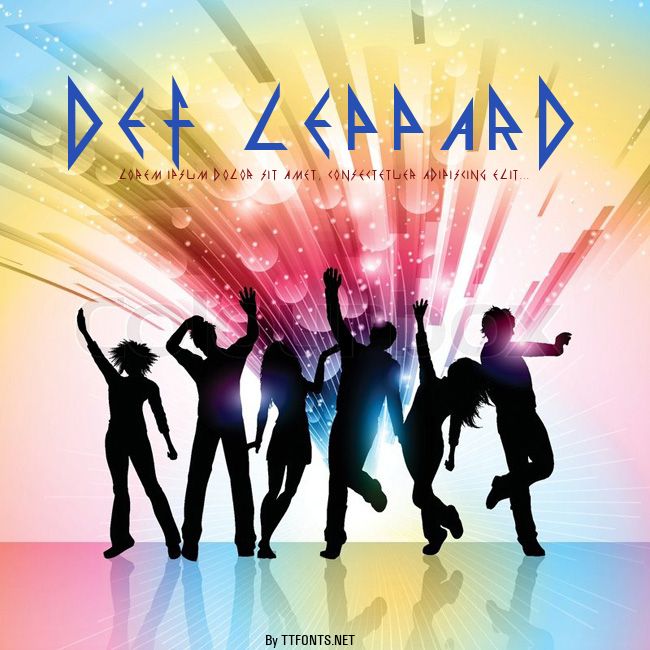 Def Leppard example