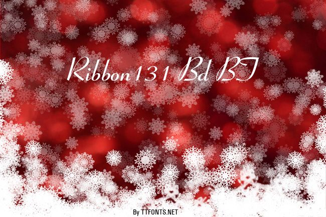 Ribbon131 Bd BT example