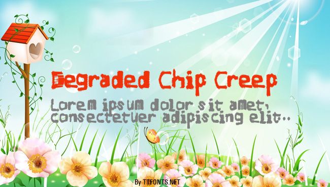 Degraded Chip Creep example