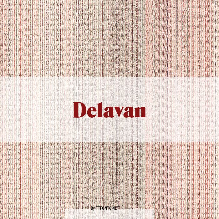 Delavan example